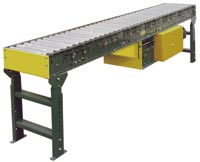 190-ACZ - Medium Duty (Flat Belt) Minimum Pressure Accumulation Conveyors