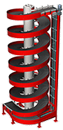 High Capacity Spiral Conveyor
